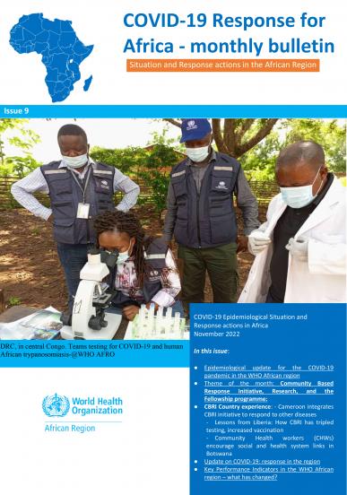 COVID-19 Response Monthly Bulletin-November